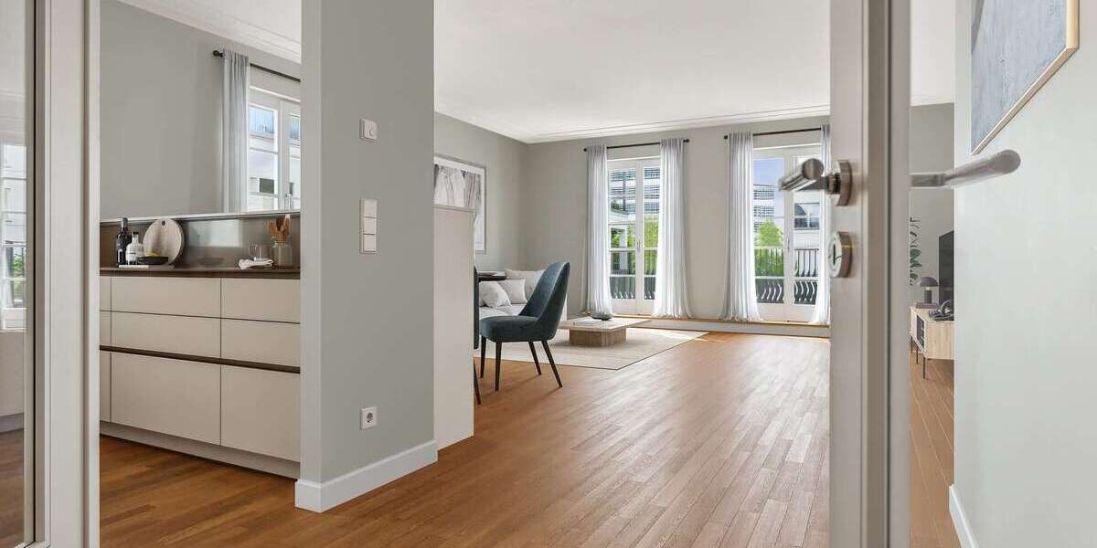 Etagenwohnung Düsseldorf - Heerdt Heerdt - 3 Zimmer, 120 m&sup2;, 915.000&euro; | Angebot:24892468