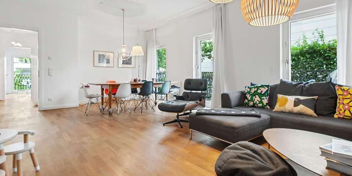 Etagenwohnung Düsseldorf Heerdt - 5 Zimmer, 198 m&sup2;, 1.380.000&euro; | Angebot:27488054