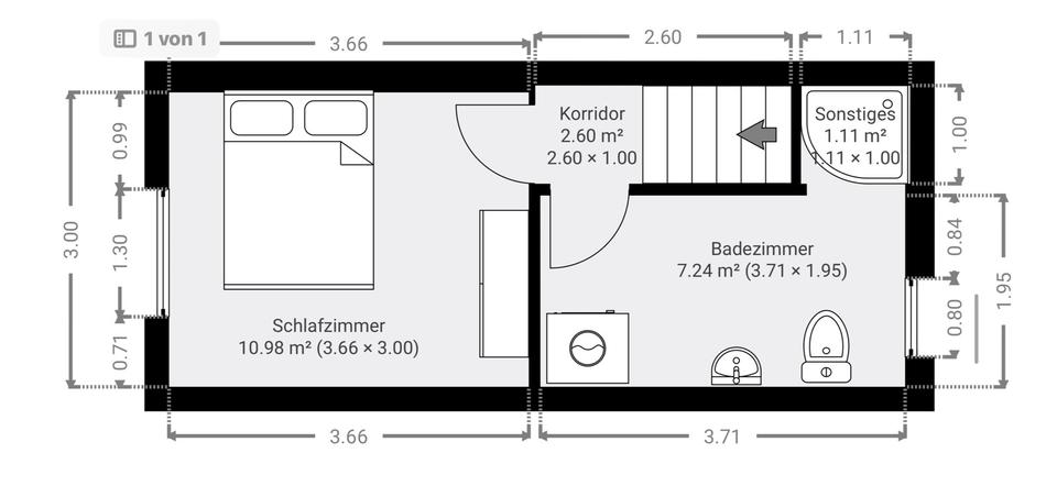 Reihenhaus Erkelenz - 3 Zimmer, 65 m&sup2;, 119.000&euro; | Angebot:20973796