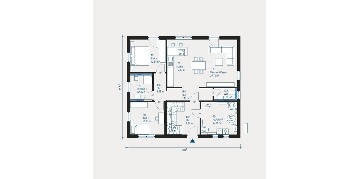 Individuelles Mehrfamilienhaus in Nettetal - Flexibel geplantes Wohnen mit allkauf Dienstleistungspaket Pro Time für Heimwerker - Mehrfamilienhaus, Wohnhaus Nettetal | Angebot:27302659