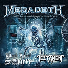 Megadeth - Breakout: Hibernation Of The Nations EU Tour 2027 04.04.2027 Zenith