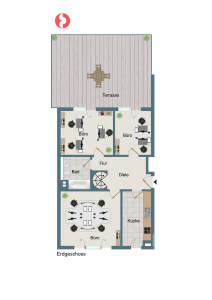 D-dorf-Niederkassel! 3-4 Raum EG-WE + 2 TG Plätz2 - Gewerbeobjekt Düsseldorf Lörick | Angebot:26750637