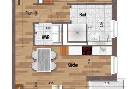 Wohnung Mönchengladbach - 2 Zimmer, 72 m&sup2;, 1.000&euro; | Angebot:26104788