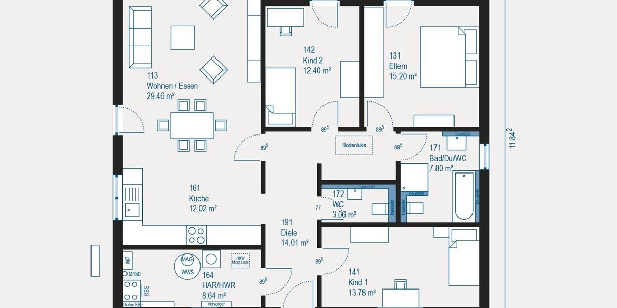 Individuelle Wohnträume in Meerbusch - Ihr Bungalow nach Maß - Bungalow Meerbusch | Angebot:27496322