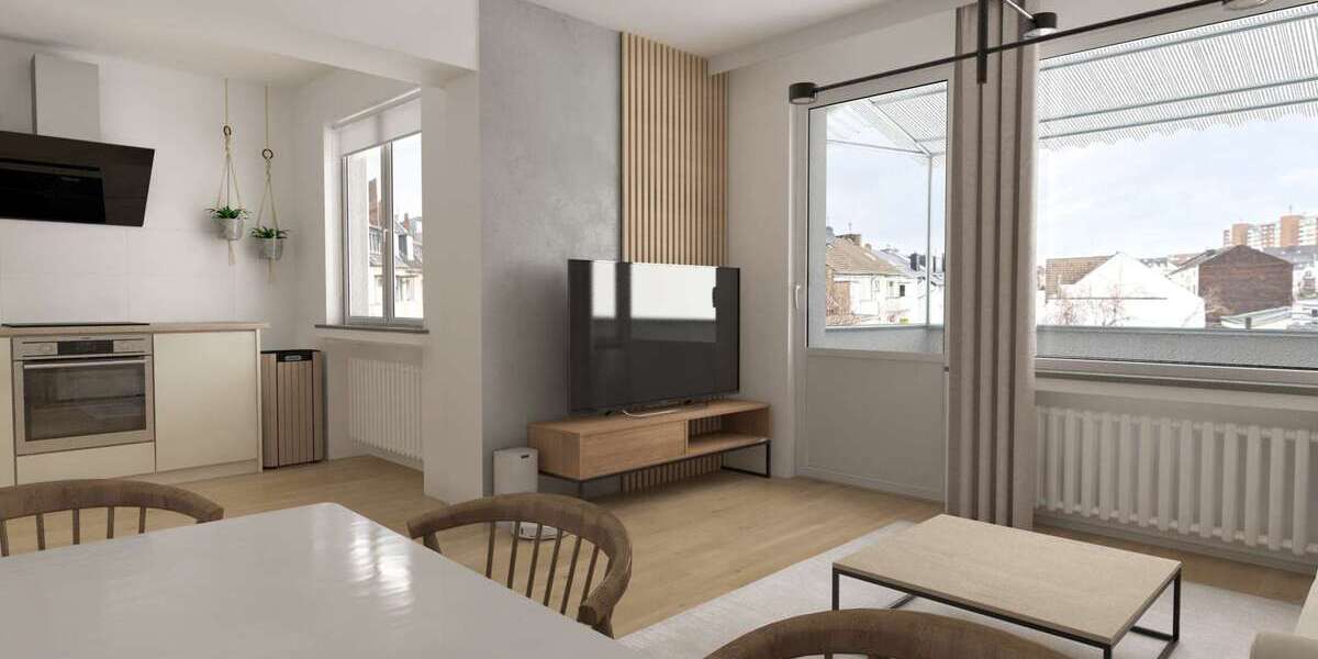 Etagenwohnung Düsseldorf Düsseltal - 3 Zimmer, 80 m&sup2;, 399.000&euro; | Angebot:27326161
