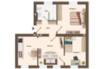 Etagenwohnung Krefeld Benrad - 3 Zimmer, 61 m&sup2;, 145.000&euro; | Angebot:27232213