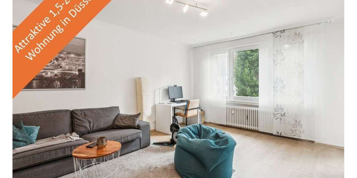 Etagenwohnung Düsseldorf Düsseltal - 1.5 Zimmer, 47 m&sup2;, 220.000&euro; | Angebot:27492813
