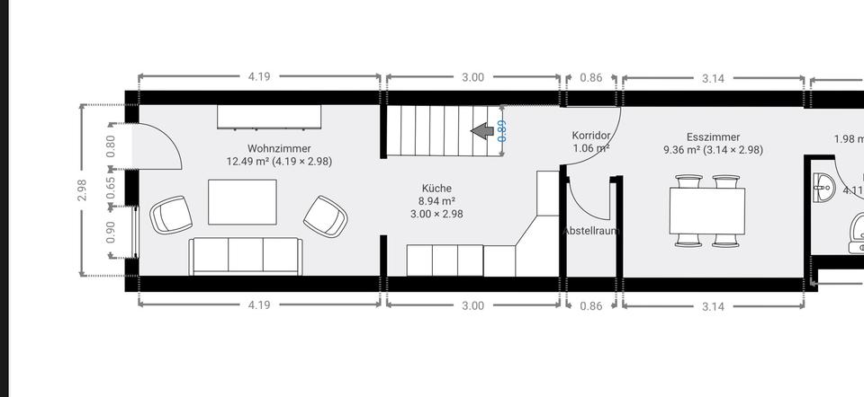 Reihenhaus Erkelenz - 3 Zimmer, 65 m&sup2;, 119.000&euro; | Angebot:20973796