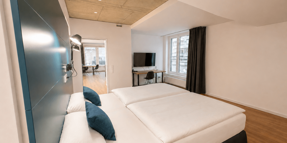 Etagenwohnung Düsseldorf Heerdt - 2 Zimmer, 80 m&sup2;, 1.700&euro; | Angebot:27425091
