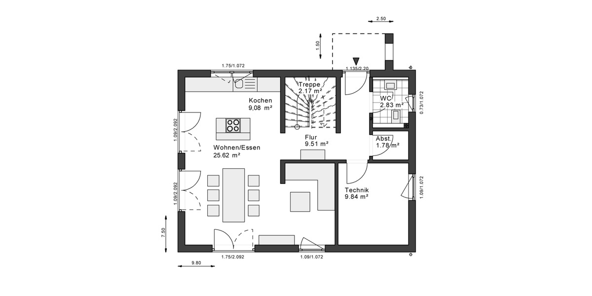 Einfamilienhaus Viersen Sittard - 3 Zimmer, 140 m&sup2;, 1.899&euro; | Angebot:23553286