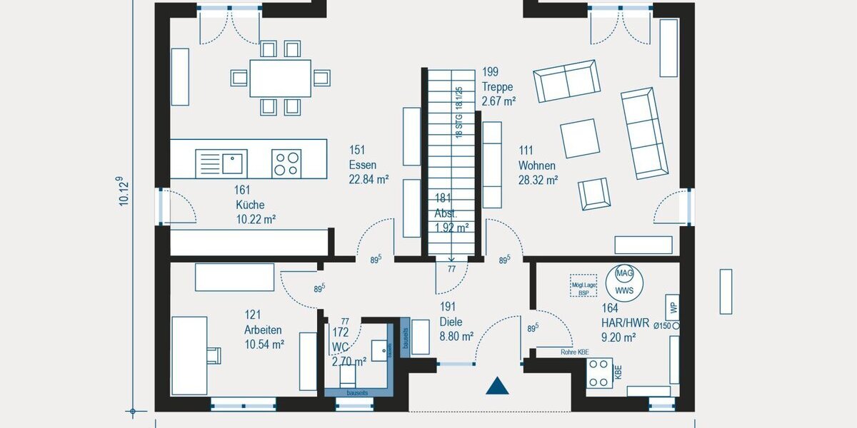 Großzügiges Familienglück in Mönchengladbach - Individualität trifft Wohnkomfort - Einfamilienhaus Mönchengladbach Schelsen | Angebot:27369897