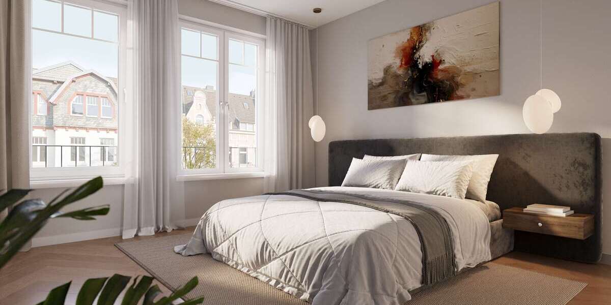Etagenwohnung Düsseldorf Flingern Nord - 3 Zimmer, 73 m&sup2;, 639.000&euro; | Angebot:27455117