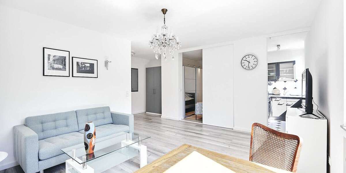 Etagenwohnung Düsseldorf Stadtbezirk 2 - 1.5 Zimmer, 37 m&sup2;, 650&euro; | Angebot:27086032