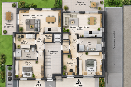 Wohnung Viersen Sittard - 3.5 Zimmer, 80 m&sup2;, 425.000&euro; | Angebot:27456176