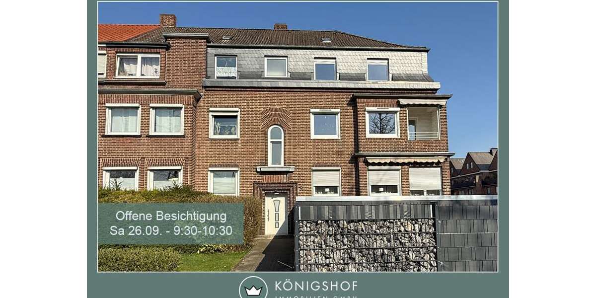 Etagenwohnung Krefeld Bockum - 3 Zimmer, 90 m&sup2;, 249.000&euro; | Angebot:27482492