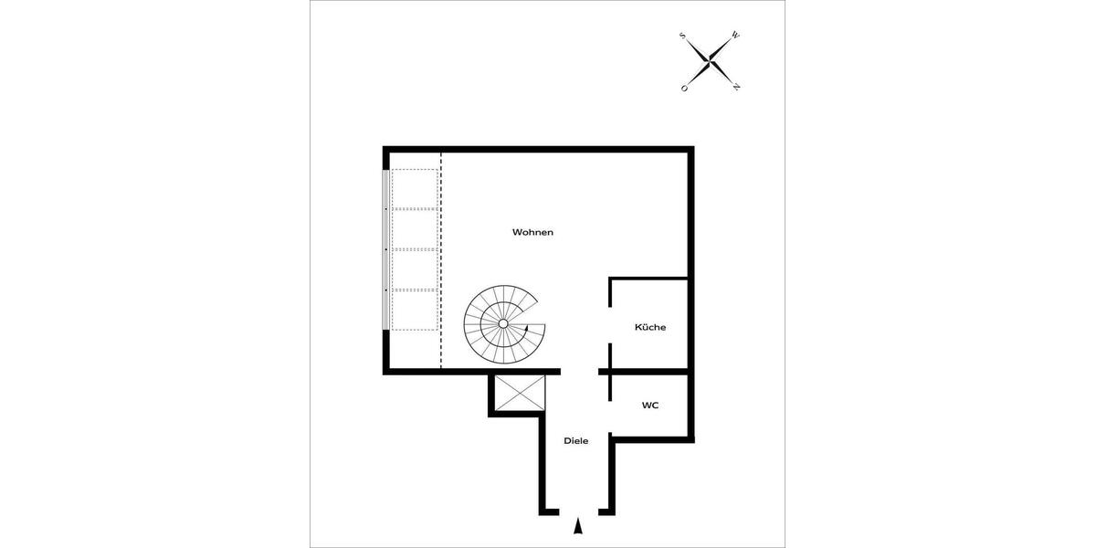 Maisonettenwohnung Düsseldorf Pempelfort - 2 Zimmer, 77 m&sup2;, 549.000&euro; | Angebot:27492325
