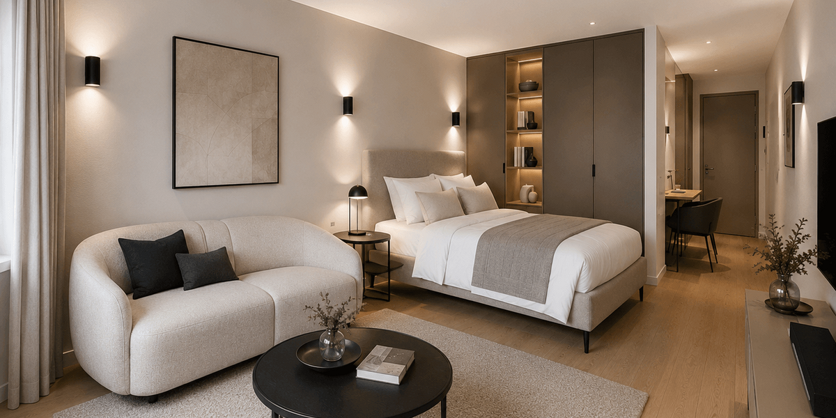 Etagenwohnung Düsseldorf Stadtbezirk 5 - 1 Zimmer, 40 m&sup2;, 249.000&euro; | Angebot:27493503