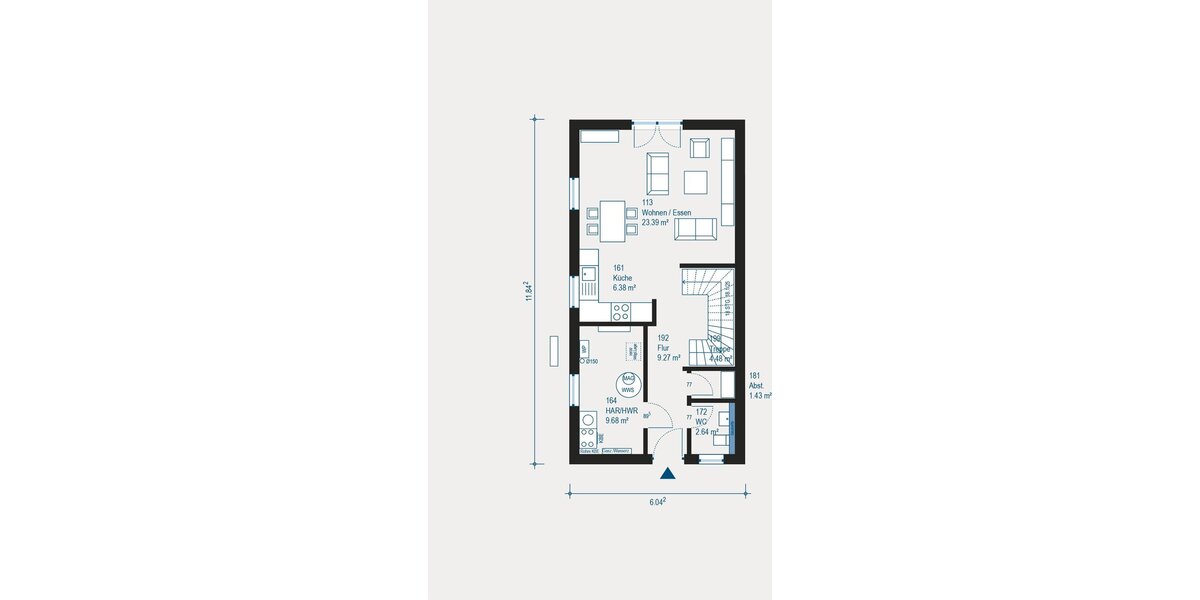 Individuelle Doppelhaushälfte in Nettetal - Flexibel geplant, effizient gebaut - Doppelhaushälfte Nettetal | Angebot:27302603