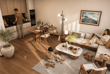 Wohnung Viersen Hülsdonk - 3 Zimmer, 73 m&sup2;, 286.700&euro; | Angebot:27249745