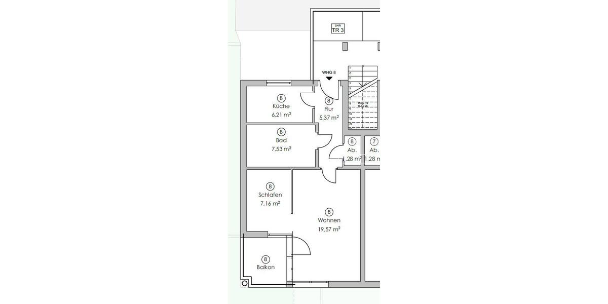 Etagenwohnung Düsseldorf Stadtbezirk 5 - 1.5 Zimmer, 47 m&sup2;, 199.000&euro; | Angebot:27465183