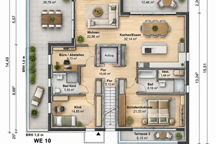 Wohnung Viersen Sittard - 5.5 Zimmer, 140 m&sup2;, 725.200&euro; | Angebot:27261426
