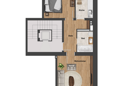 Wohnung Düsseldorf Pempelfort - 2 Zimmer, 56 m&sup2;, 249.000&euro; | Angebot:27177673