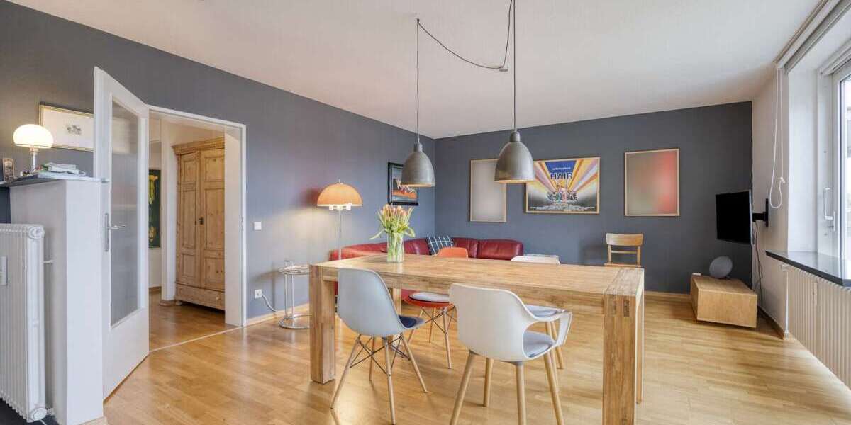 Etagenwohnung Düsseldorf-Lörick Lörick - 5 Zimmer, 103 m&sup2;, 450.000&euro; | Angebot:27444418