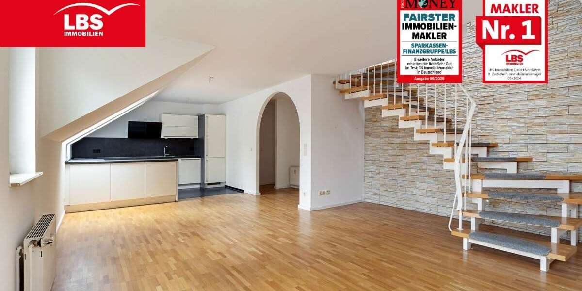 Etagenwohnung Düsseldorf Stadtbezirk 5 - 3 Zimmer, 91 m&sup2;, 460.000&euro; | Angebot:27477369